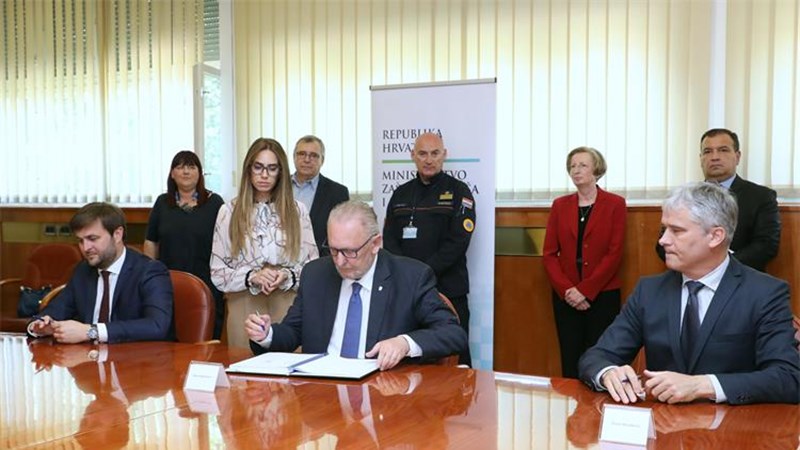 Potpisan ugovor za projekt Sustava za rano upozoravanje i upravljanje krizama